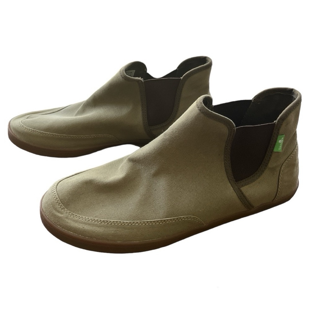 NWT Sanuk Pair O Dice Mid Top Shoes 9.5 - Picture 2 of 8